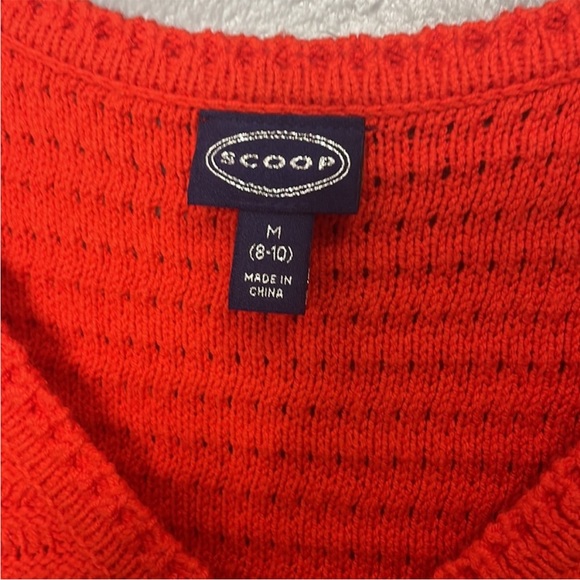 SCOOP NWT knit sweater tank maxi dress retro stripes size M - Picture 3 of 5